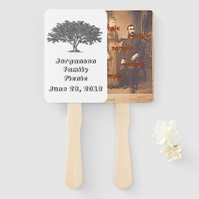 Fan - Family Reunion Tree (Front and Back)