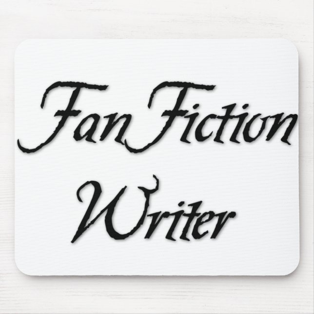Fan Fiction Writer Mouse Mat (Front)