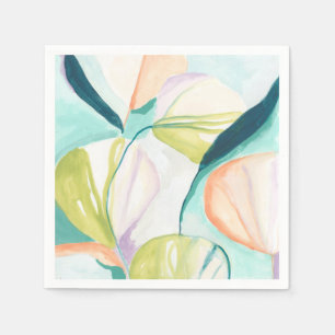 Fan Flowers IV Napkin