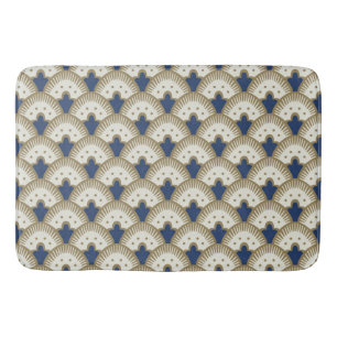 Fan Pattern Bath Mat