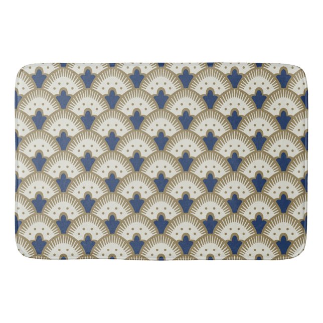 Fan Pattern Bath Mat (Front)