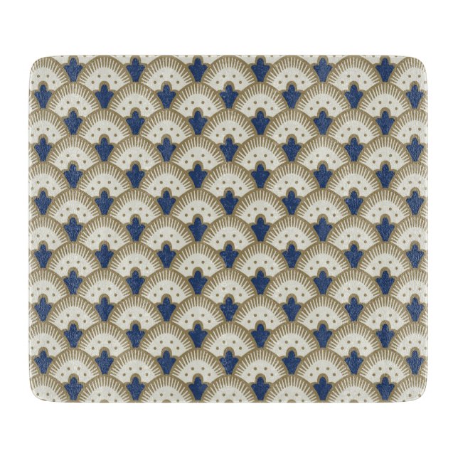 Fan Pattern Cutting Board (Front)