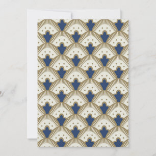 Fan Pattern Invitation