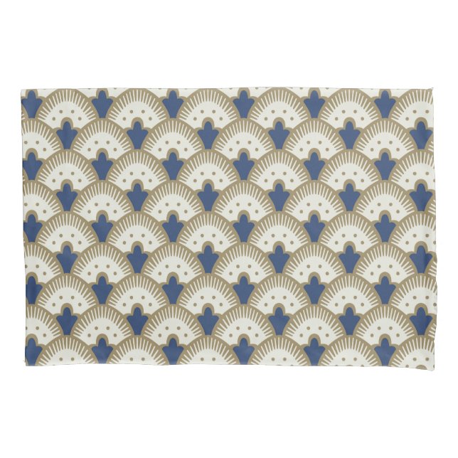 Fan Pattern Pillowcase (Front-Left)