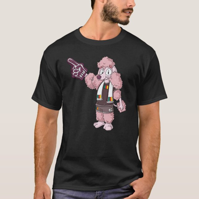 Fan Poodle Cameroon T-Shirt (Front)