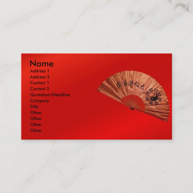 Fan Profile Card (Front)