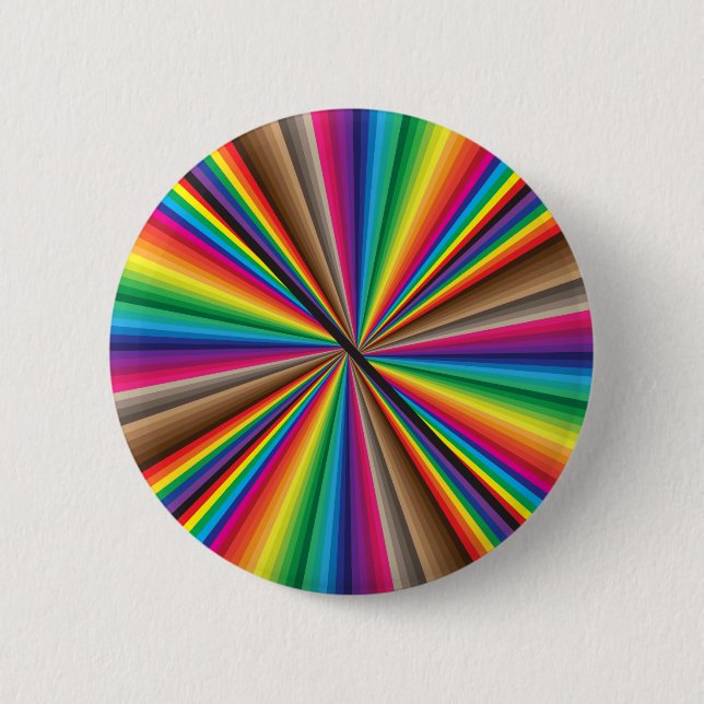Fan Rotating Colour Circle 6 Cm Round Badge (Front)