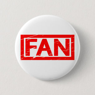 Fan Stamp 6 Cm Round Badge