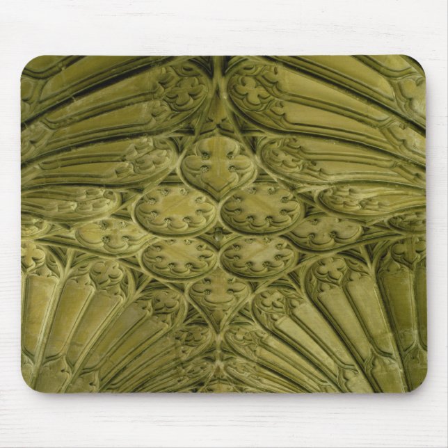 Fan vaulting in the cloister mouse mat (Front)
