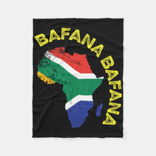Fana Fana South Africa Soccer Fleece Blanket