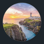 Fanad Head Lighthouse Co. | Donegal Ireland Magnet<br><div class="desc">This photo features Fanad Head lighthouse,  County Donegal,  Ulster region,  Republic of Ireland,  Europe.</div>