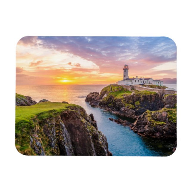 Fanad Head Lighthouse Co. | Donegal Ireland Magnet (Horizontal)