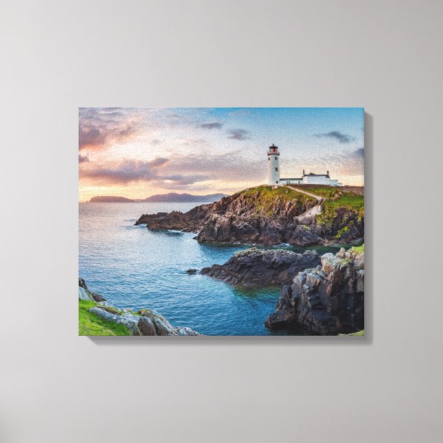 Fanad Head Lighthouse | Donegal, Ireland Canvas Print (Front)