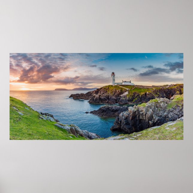 Fanad Head Lighthouse | Donegal, Ireland Poster (Front)