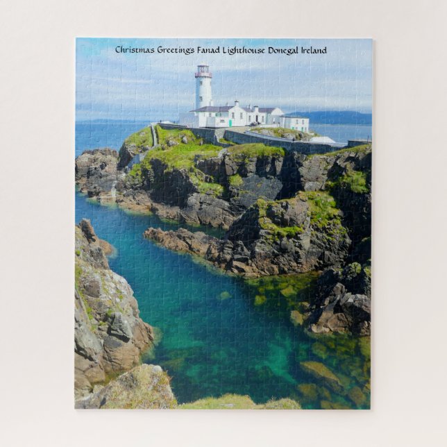 Fanad Lighthouse Donegal Ireland. Jigsaw Puzzle (Vertical)