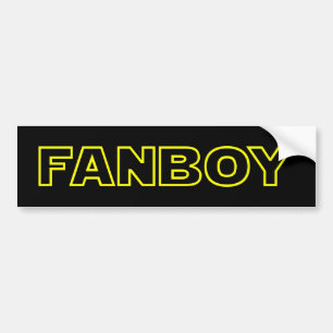 FANBOY BUMPER STICKER