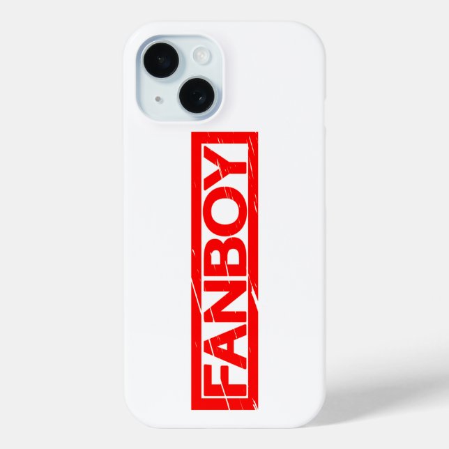 Fanboy Stamp Case-Mate iPhone Case (Back)