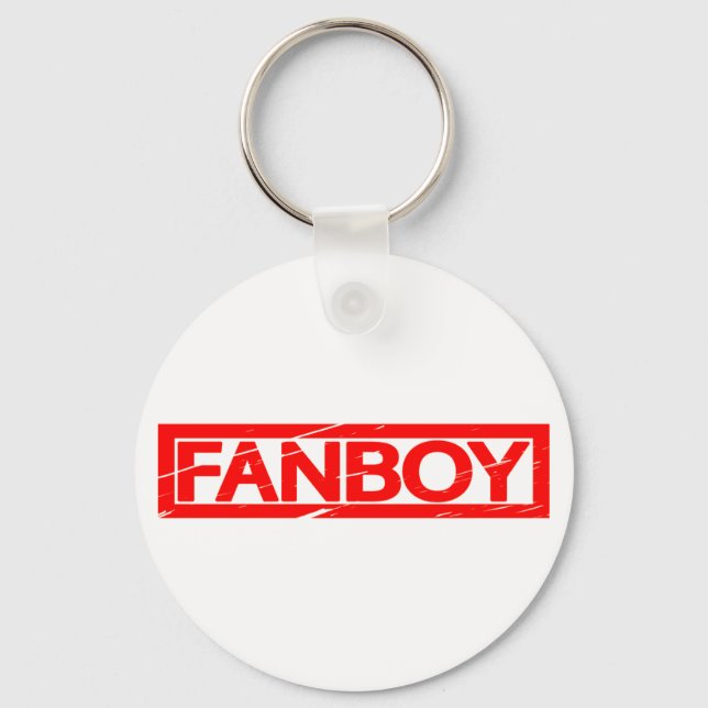 Fanboy Stamp Key Ring (Front)