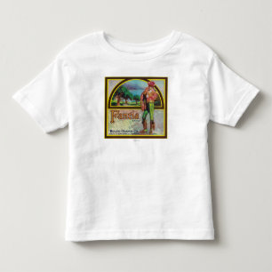 Fancia Brand Citrus Crate Label Toddler T-Shirt