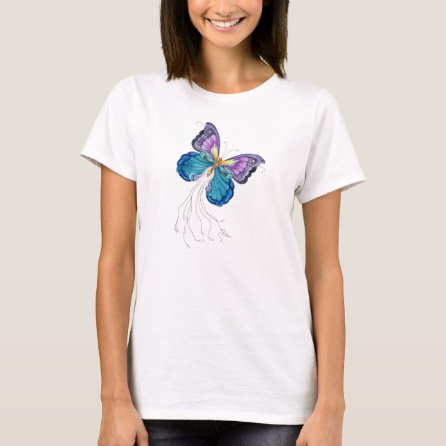 Fanciful Butterfly T-Shirt (Front)