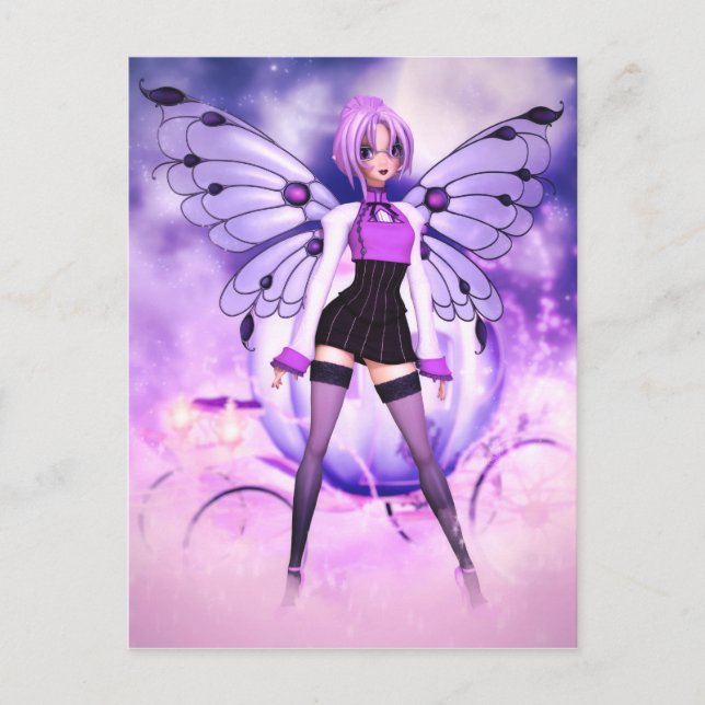 Fanciful Fairy-tales Postcard (Front)