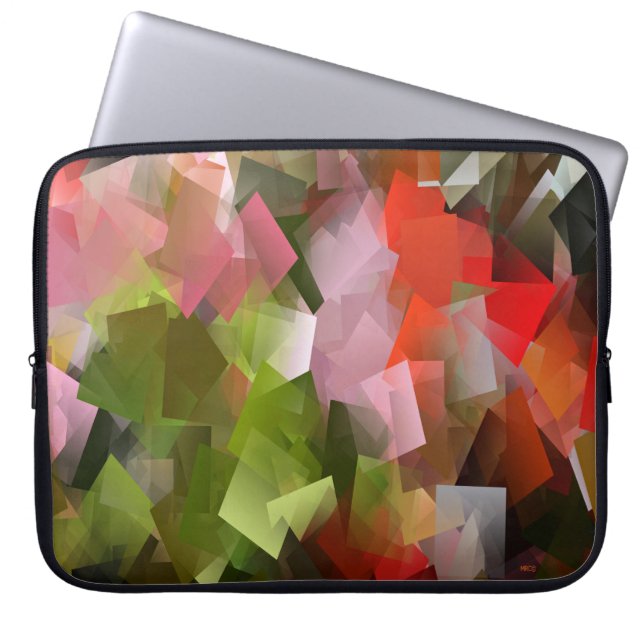 Fanciful Garden... Laptop Sleeve (Front)