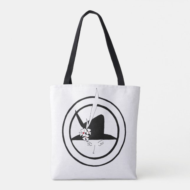 Fanciful Hats Tote Bag (Back)