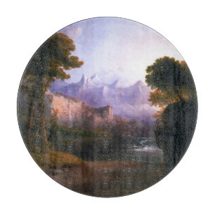 Fanciful Landscape By Thomas Doughty Cutting Board
