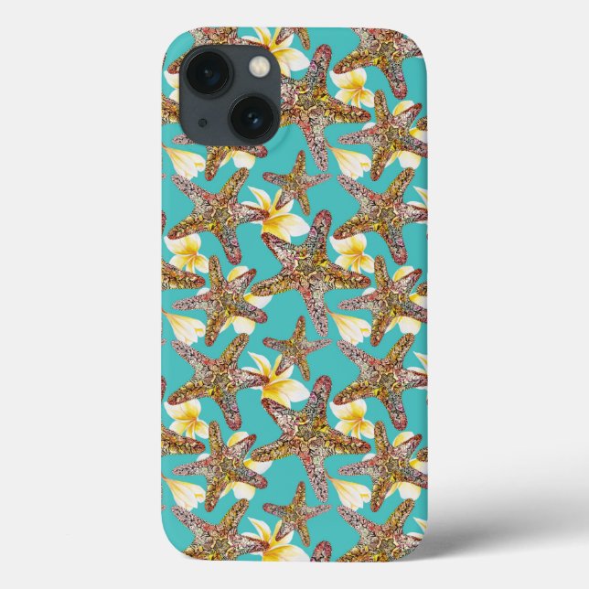 Fanciful Starfish Pattern Case-Mate iPhone Case (Back)