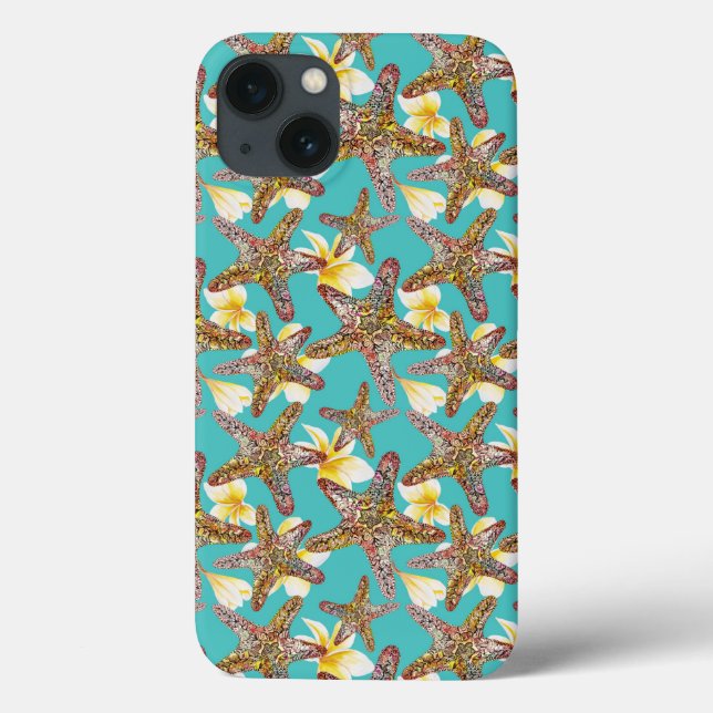 Fanciful Starfish Pattern Case-Mate iPhone Case (Back)