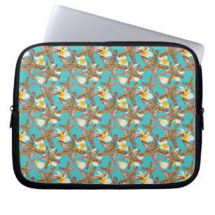 Fanciful Starfish Pattern Laptop Sleeve