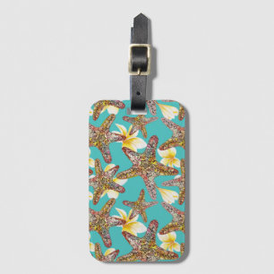 Fanciful Starfish Pattern Luggage Tag