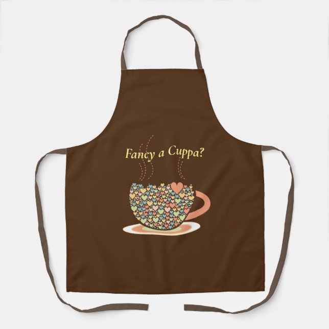 Fancy a Cuppa? Tea, that is. Apron (Front)