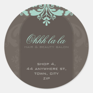 FANCY ADDRESS LABEL :: couture flourish 2A