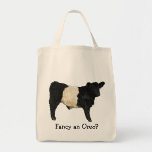 Fancy an Oreo? Belted Galloway Cow Tote Bag