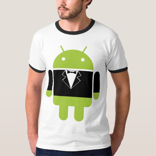 Fancy Android T-Shirt (Front)