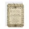 Fancy Antique Music Wedding Invitation
