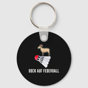 Fancy Badminton - Desire For Badminton Badminton Key Ring