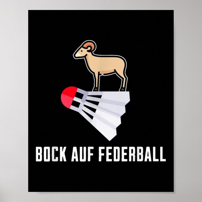 Fancy Badminton - Desire For Badminton Badminton  Poster (Front)