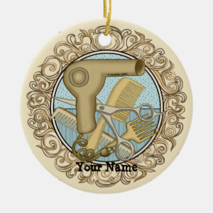 Fancy  Beautician  Ceramic Tree Decoration