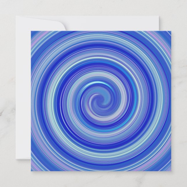 Fancy blue spiral (Front)