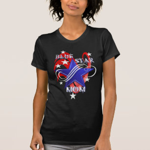 Fancy Blue Star Mum Shirts