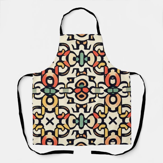 Fancy Bohemian  Apron (Front)