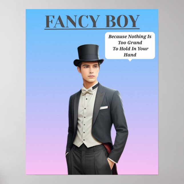 FANCY BOY POSTER (Front)
