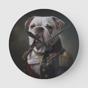 Fancy Bulldog Clock