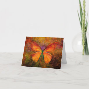 Fancy butterfly  note card
