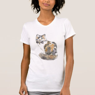 Fancy Calico Cat T-Shirt