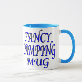 Fancy camping mug