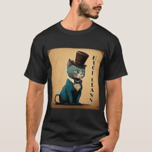 Fancy Cat High Class Top Hat Old Style Bow Tie Dap