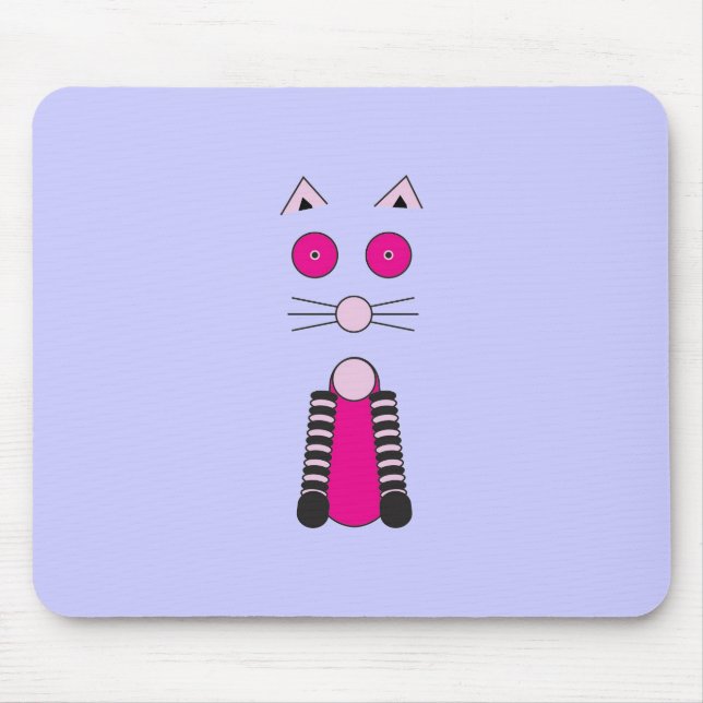 Fancy CAT Mouse Mat (Front)